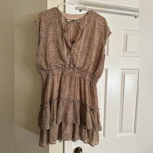 Women’s animal print dress